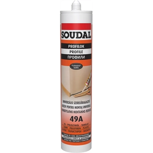 Soudal 49A szerelőragasztó 280ml
